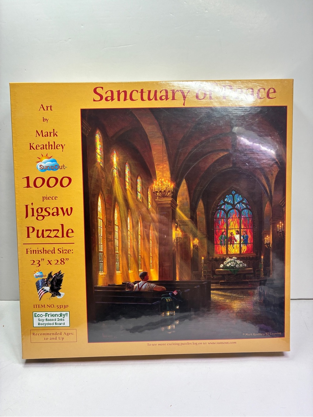 Sanctuary Of Peace 1000 Pc Jigsaw Puzzle, Brand New-Sealed Box!